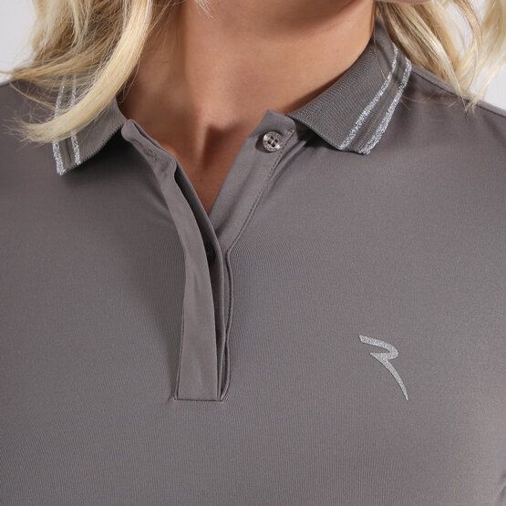 Chervo  ANTICHITA long sleeve polo taupe