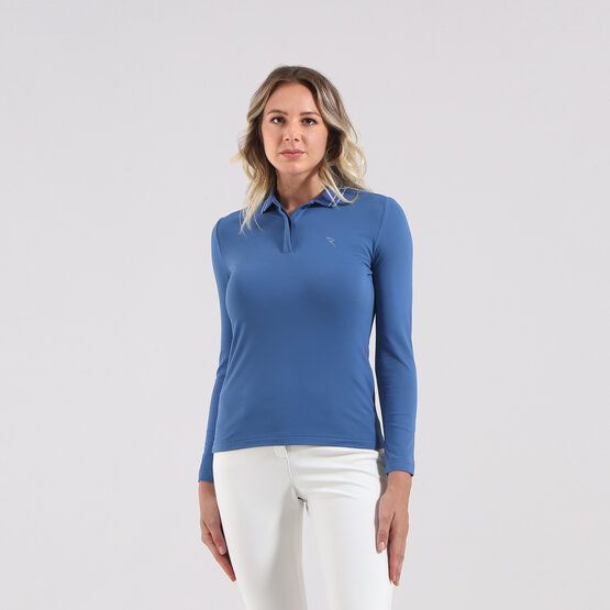 Chervo  ANTICHITA long sleeve polo blue