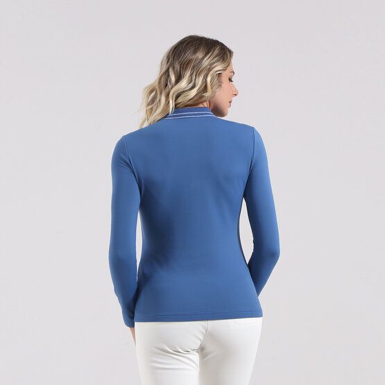 Chervo  ANTICHITA long sleeve polo blue