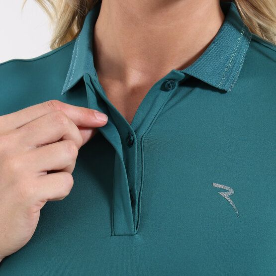 Chervo  ANTICHITA long sleeve polo green