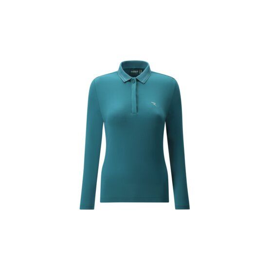 Chervo  ANTICHITA long sleeve polo green