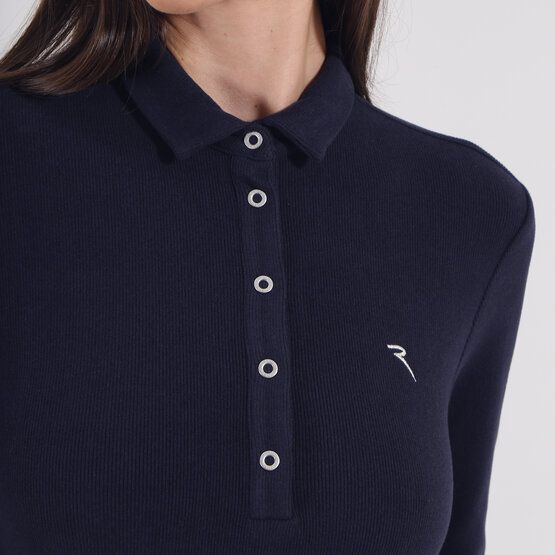 Chervo  AVENE long sleeve polo navy