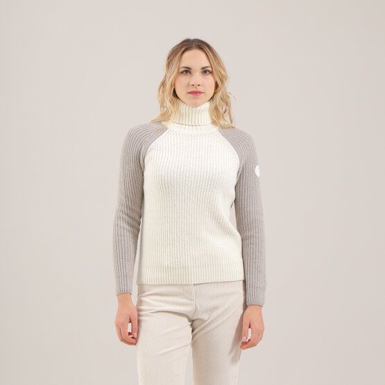 Chervo  NEWS Knitted sweater offwhite