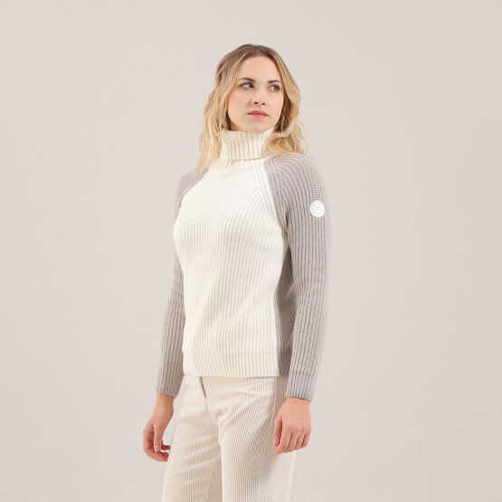 Chervo  NEWS Knitted sweater offwhite