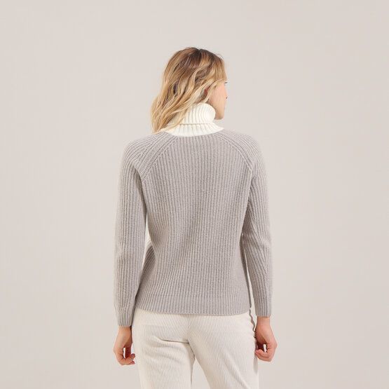 Chervo  NEWS Knitted sweater offwhite