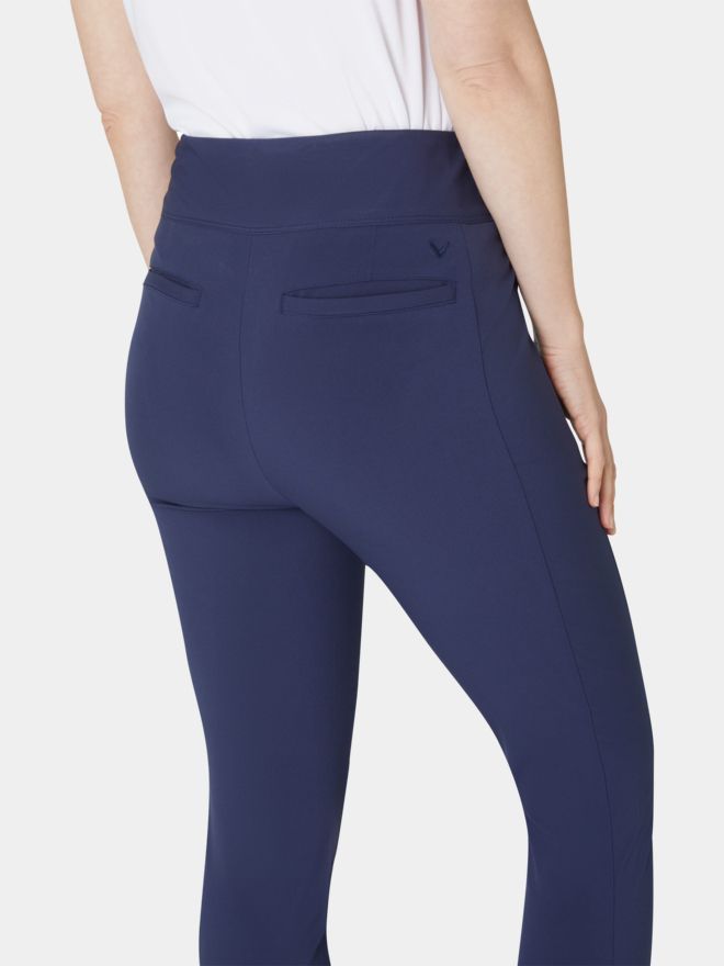 Callaway Tapered ankle trousers 7/8 trousers navy