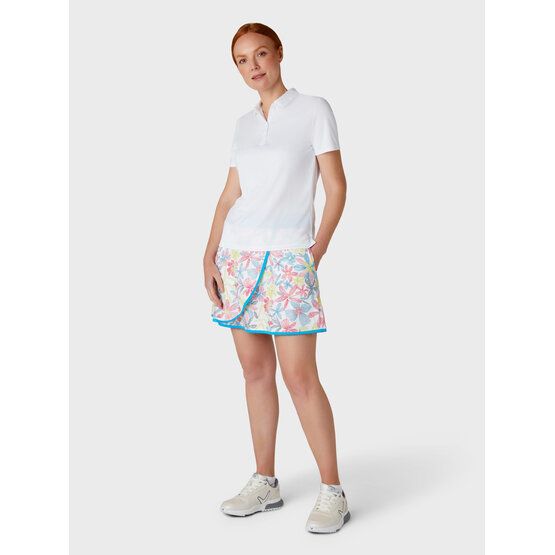 Callaway Dámská polo tour s krátkým rukávem bílá
