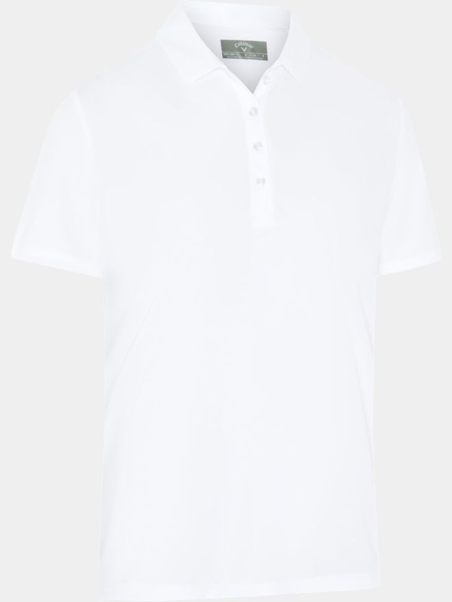 Callaway Ladies Tournament Halbarm Polo weiß