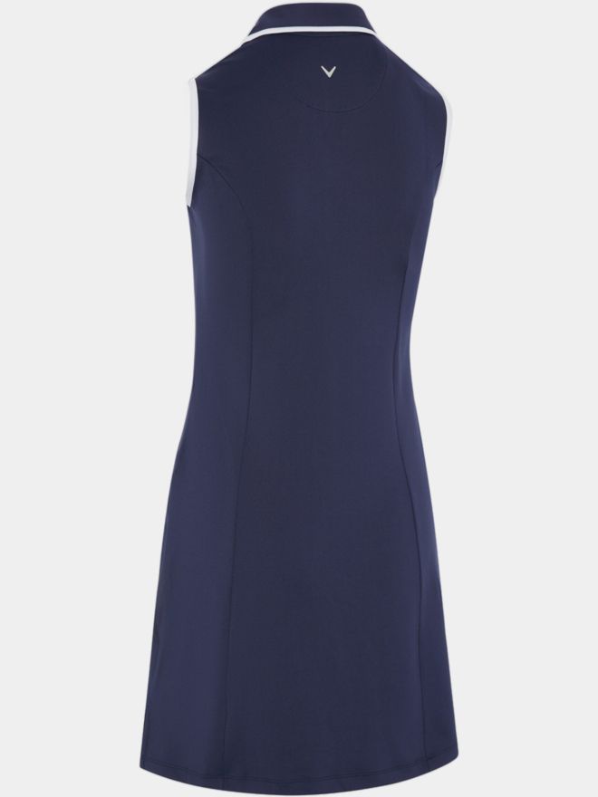 Callaway Šaty bez rukávů se zapínáním na patentky námořnická modrá