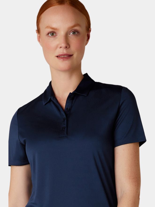Callaway Ladies Tournament Halbarm Polo navy