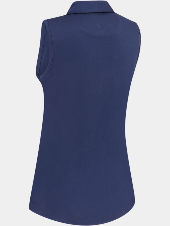Callaway Ladies Tournament ohne Arm Polo navy