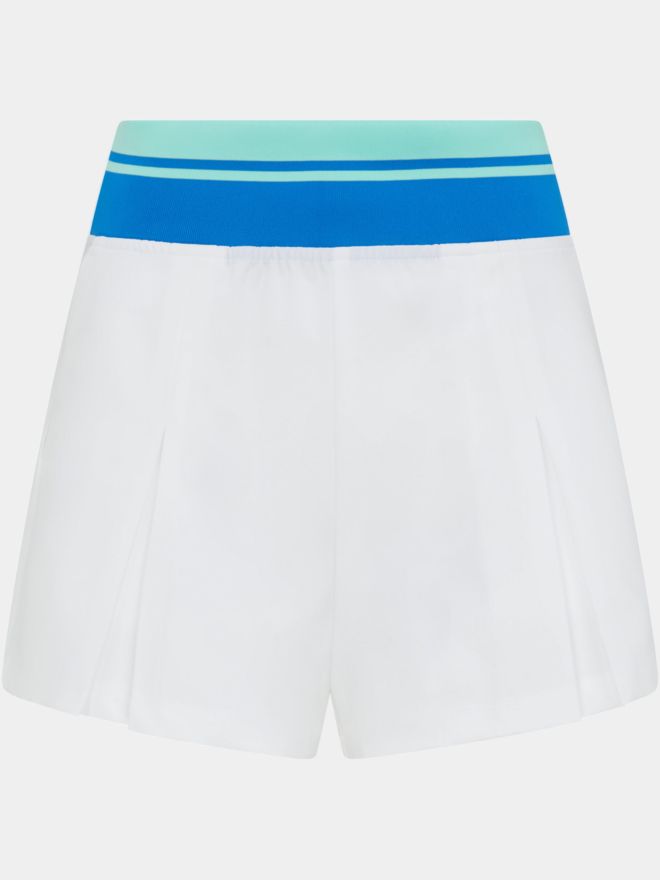 Penguin High Waist Colorblock Hotpants Hose weiß