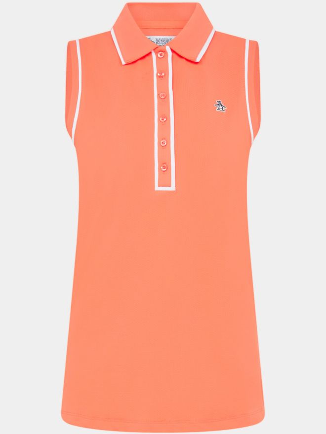 Penguin Veronica ohne Arm Polo orange