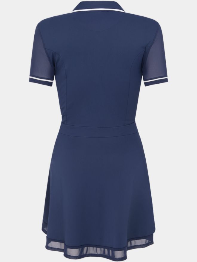 Penguin Short Sleeve Veronica Dress Halbarm Kleid navy