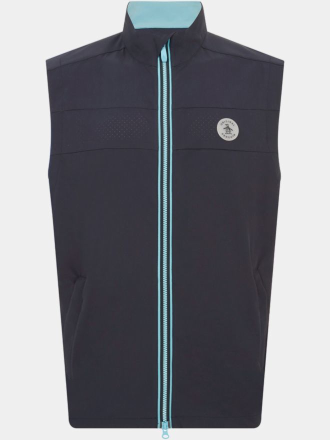 Penguin Heritage Lightweight Packable Vest Stretch Weste navy