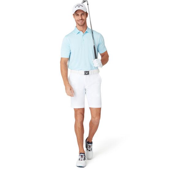 Callaway EMEA SOLID Halbarm Polo türkis