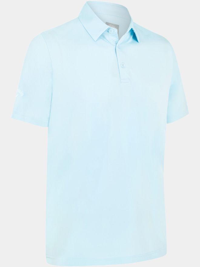Callaway EMEA SOLID half-sleeve polo turquoise