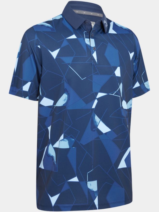 Callaway EMEA KICK FLIP half-sleeve polo dark blue