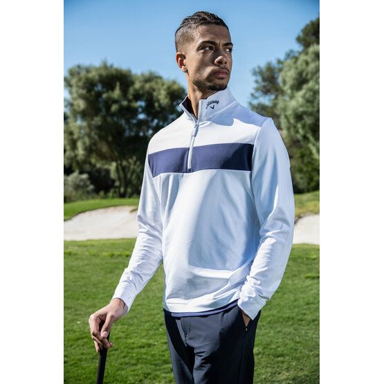 Callaway NEW EMEA LS ODYSSEY Stretch Midlayer weiß