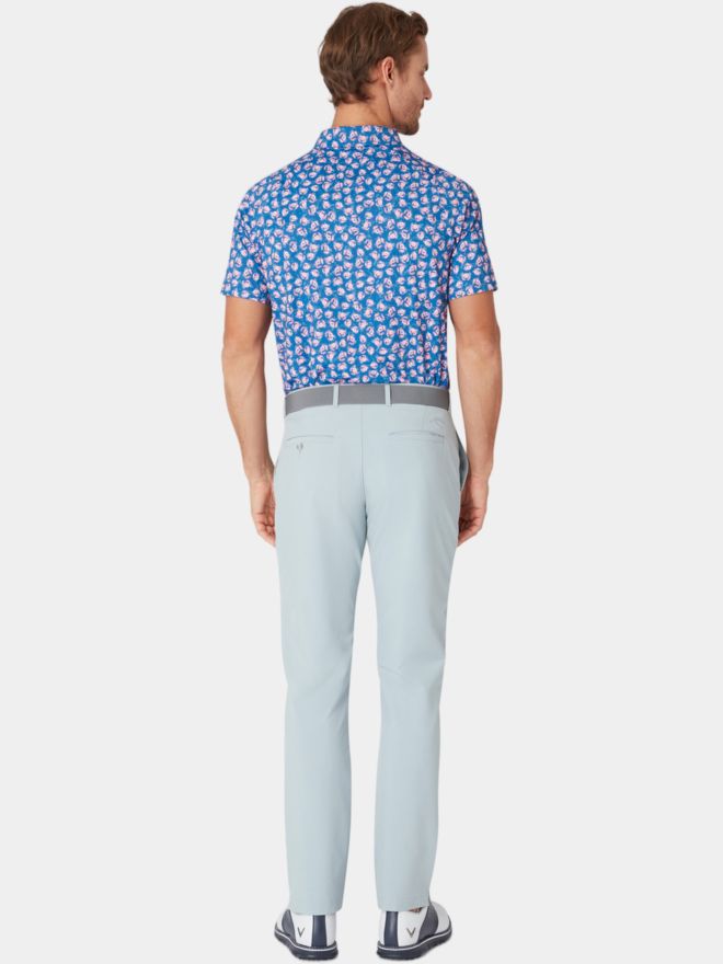 Callaway EMEA CRAB NOVELTY Halbarm Polo blau