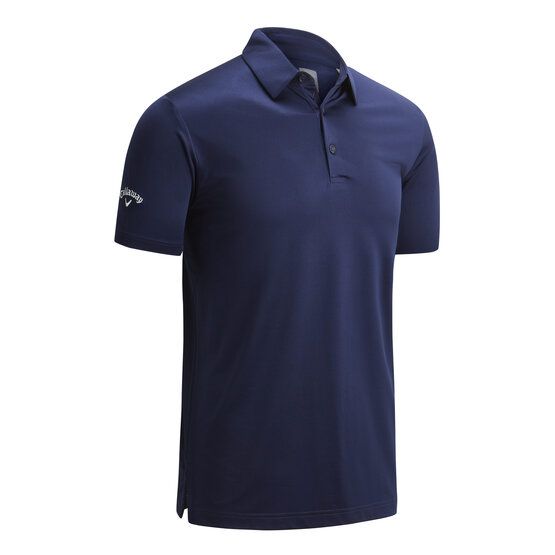 Callaway EMEA SOLID POLO polo s krátkým rukávem tmavomodrá