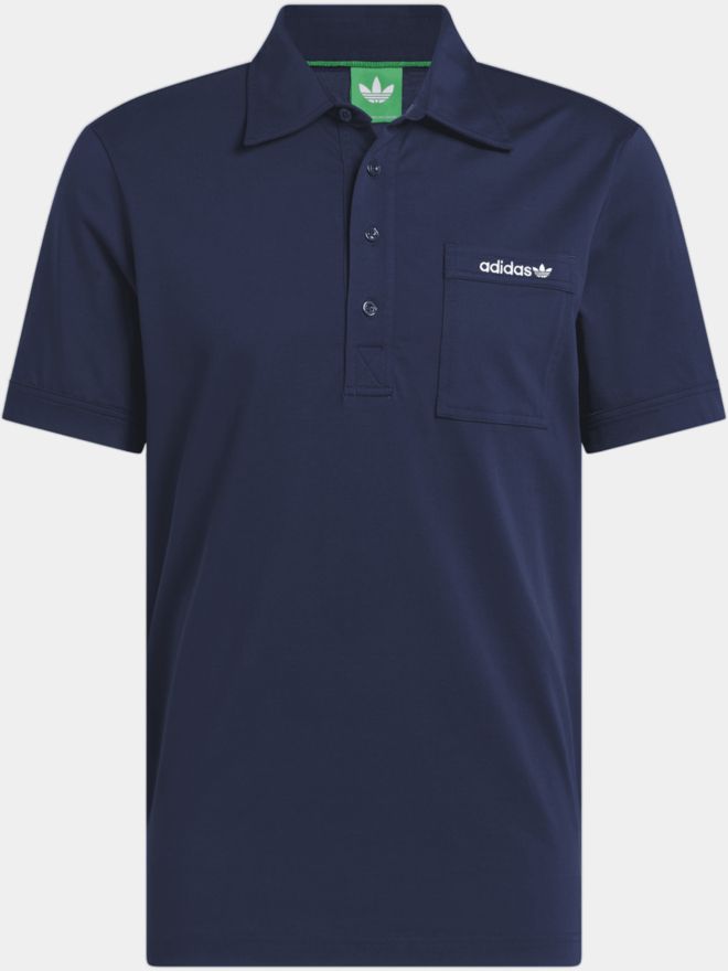 adidas Golf Originals S Pocket Halbarm Polo navy