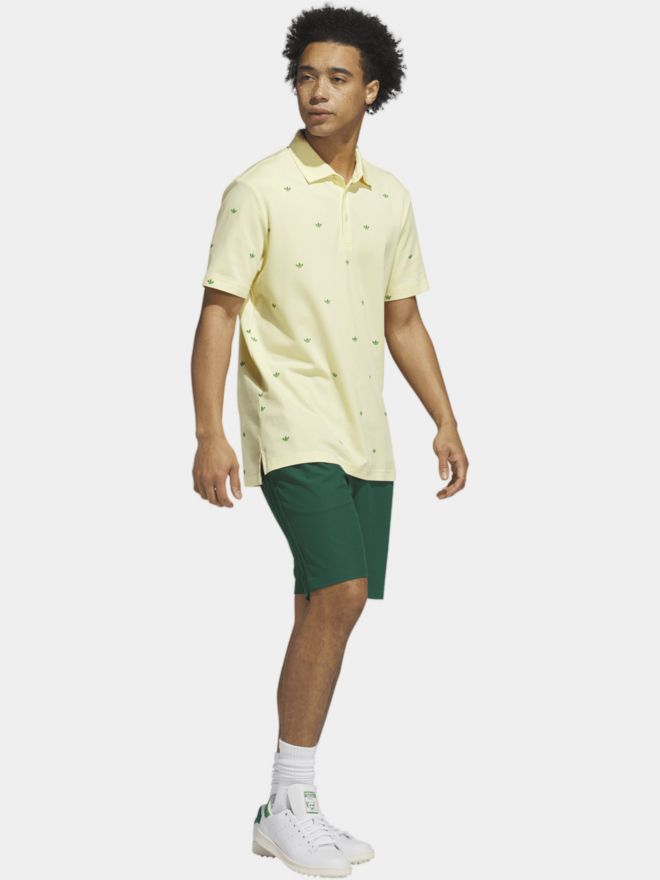 adidas Golf Originals F Novelty Halbarm Polo gelb