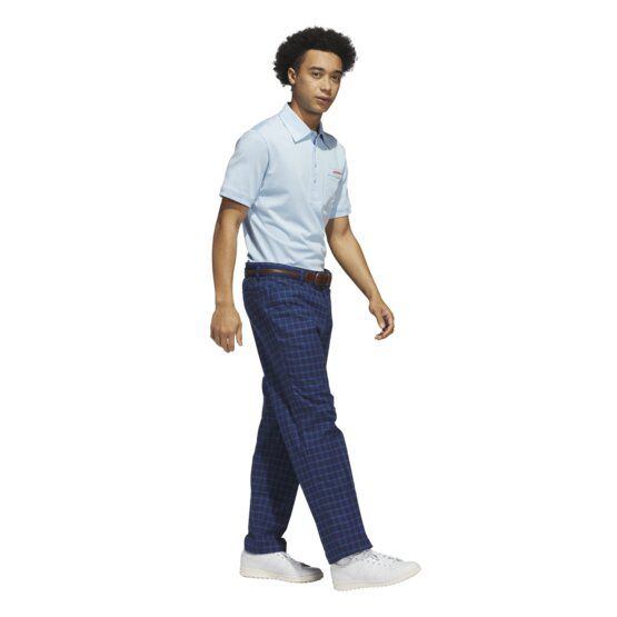 adidas Golf Originals S Pocket Halbarm Polo hellblau