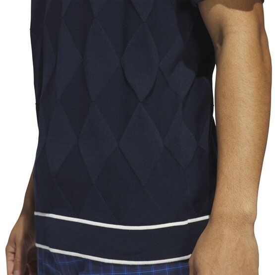 adidas Golf Originals S Knit Halbarm Polo navy