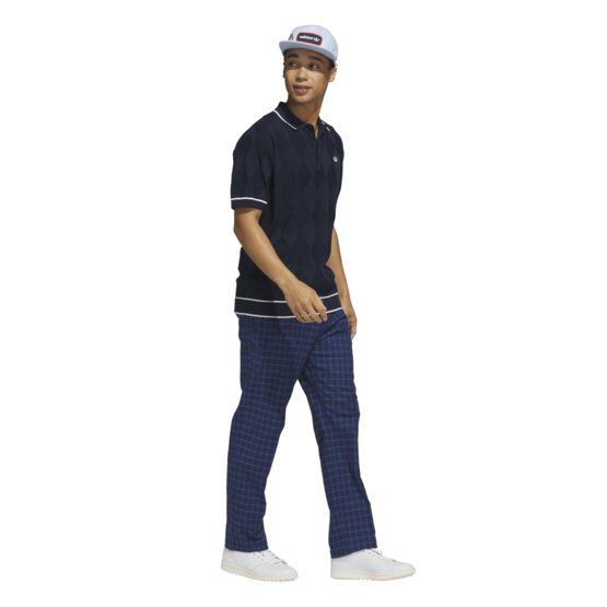 adidas Golf Originals S Knit Halbarm Polo navy
