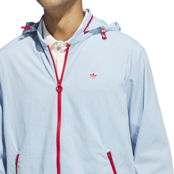 adidas Golf Originals S Full Zip Jckt Stretch Jacke hellblau