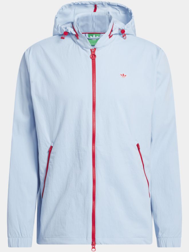 adidas Golf Originals S Full Zip Jckt Stretch Jacke hellblau