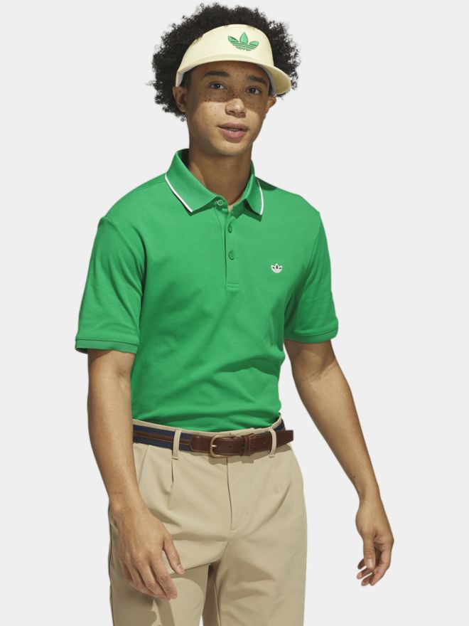 adidas Golf Originals F Solid LC Halbarm Polo grün