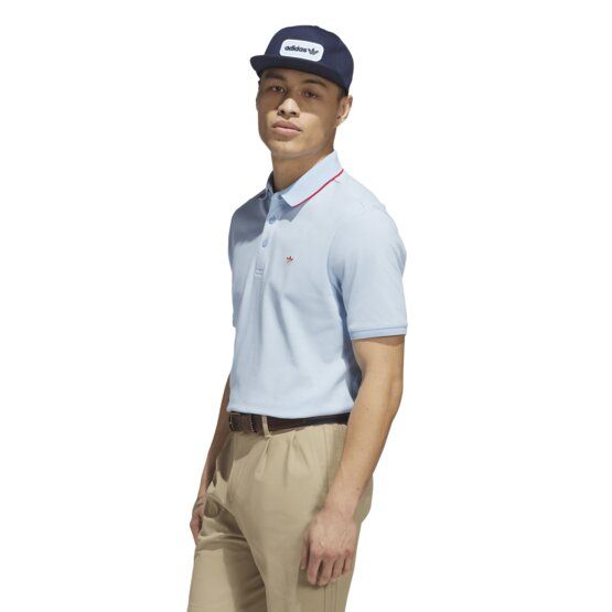 adidas Golf Originals F Solid LC Halbarm Polo hellblau