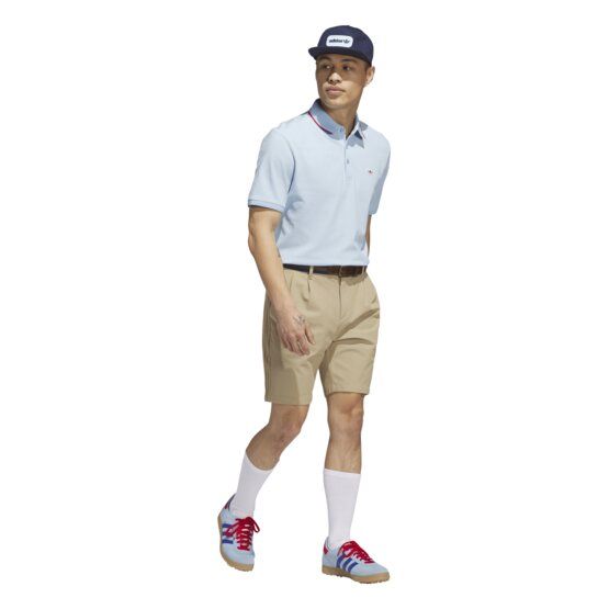 adidas Golf Originals F Solid LC Halbarm Polo hellblau