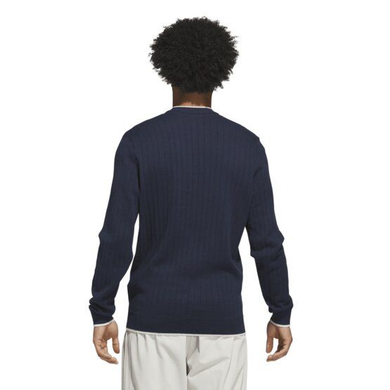 adidas Golf Originals F Pletený svetr Pulovr Knit námořnická modrá