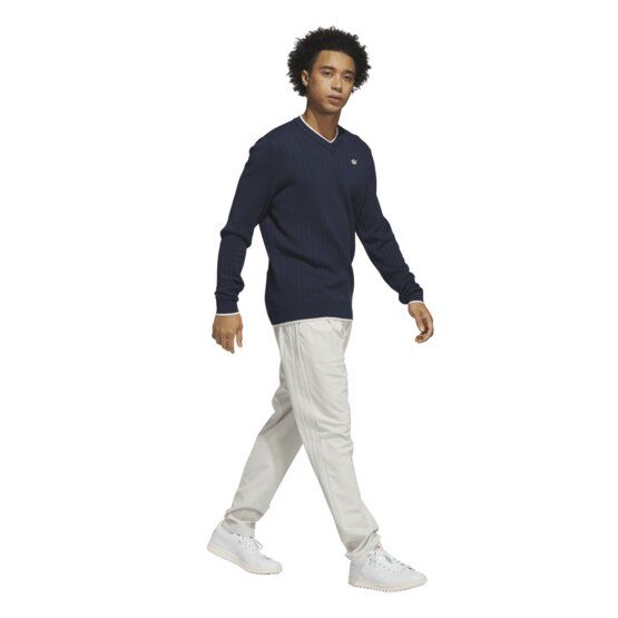 adidas Golf Originals F Pletený svetr Pulovr Knit námořnická modrá