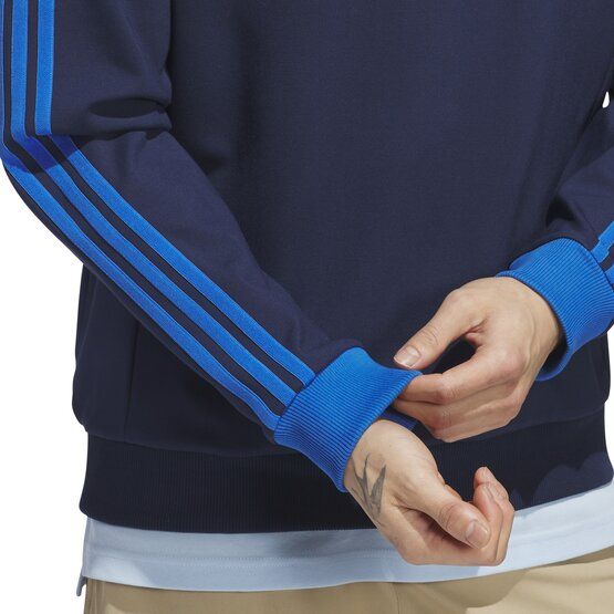 adidas Golf Originals F 3 Str 1/4 Zip Stretch Midlayer navy