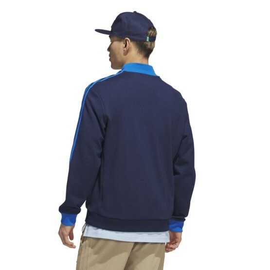 adidas Golf Originals F 3 Str 1/4 Zip Stretch Midlayer navy