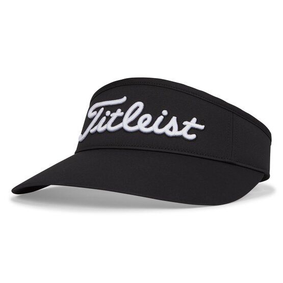 Black golf visor on sale