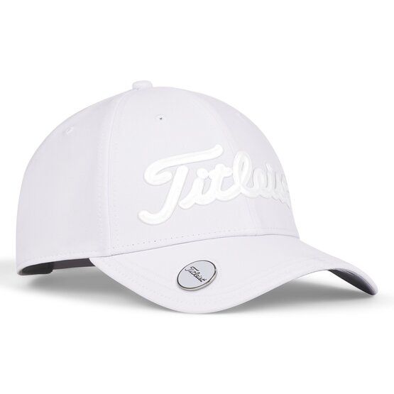 Titleist Players Performance Ball Marker Cap weiß