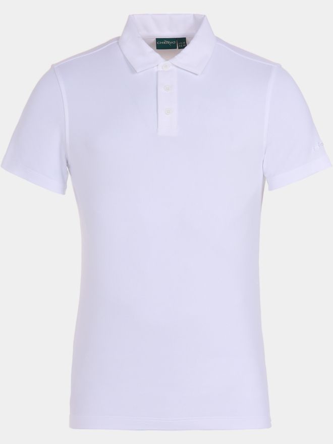 Chervo ALLAS Halbarm Polo weiß