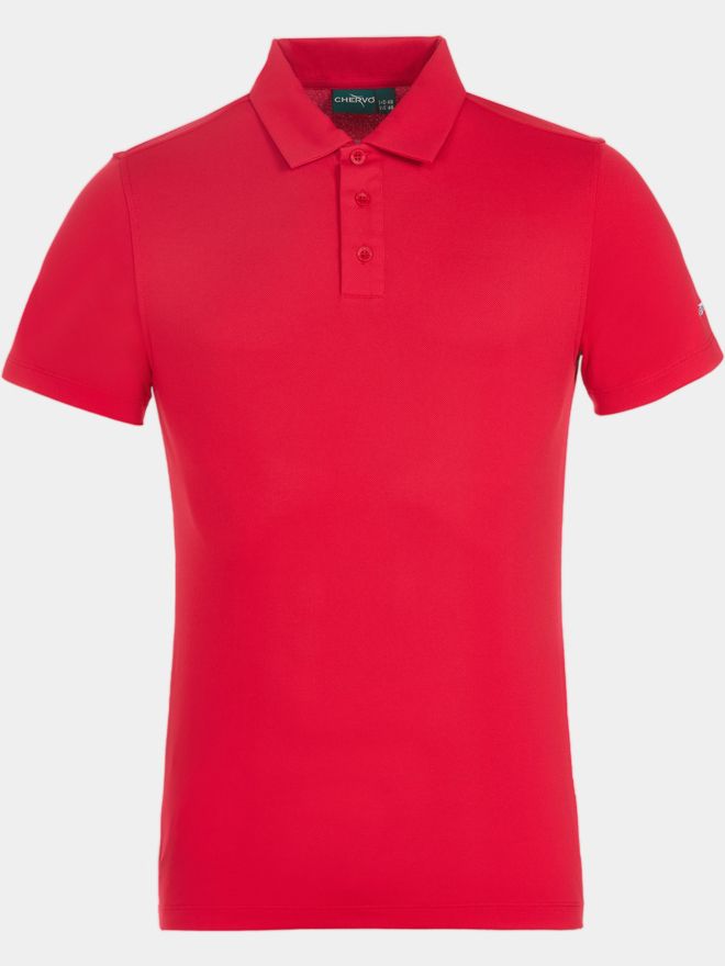 Chervo ALLAS Halbarm Polo rot