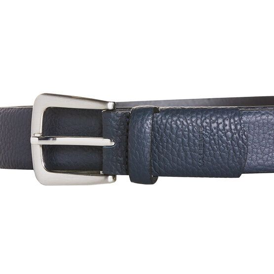 Valiente  Leather belt accessories navy