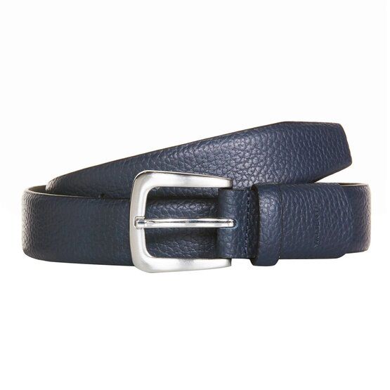 Valiente  Leather belt accessories navy