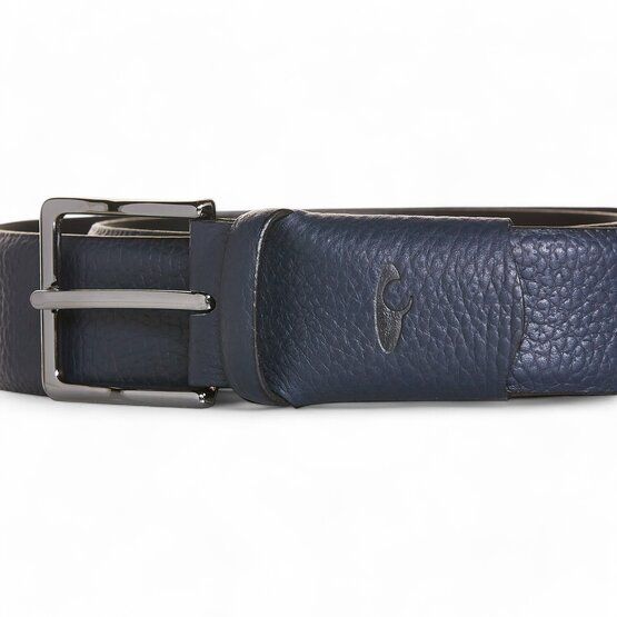 Daniel Springs  Leather belt accessories navy