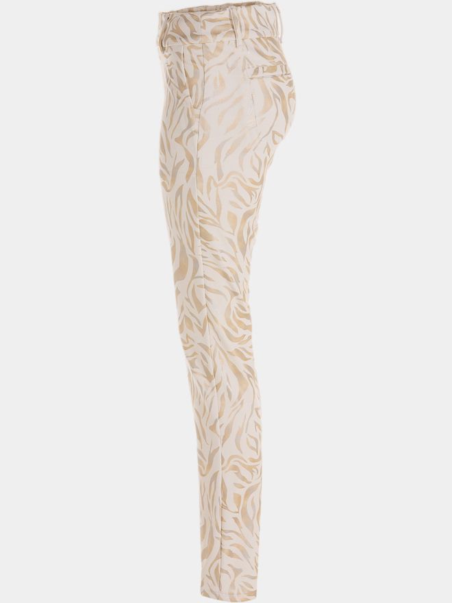 Alberto LUCY - Golden Print Jersey Hose sand