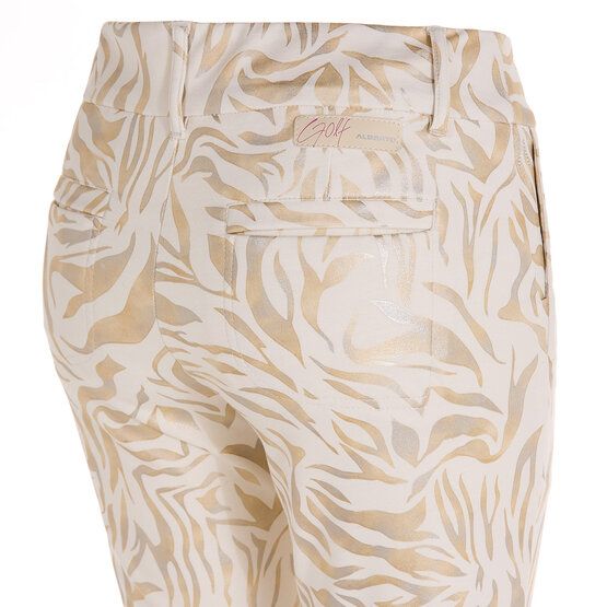 Alberto LUCY - Golden Print Jersey Hose sand