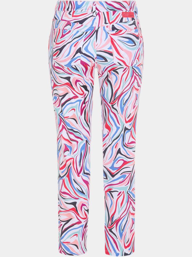 Alberto JANA - CR - Fancy Summer Print WR 7/8 Hose mehrfarbig