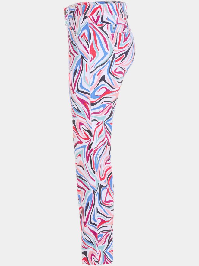 Alberto JANA - CR - Fancy Summer Print WR 7/8 Hose mehrfarbig